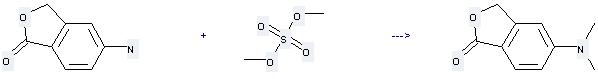 5-Aminophthalide can be used to produce 5-dimethylamino-3H-isobenzofuran-1-one at the temperature of 125 - 135 °C